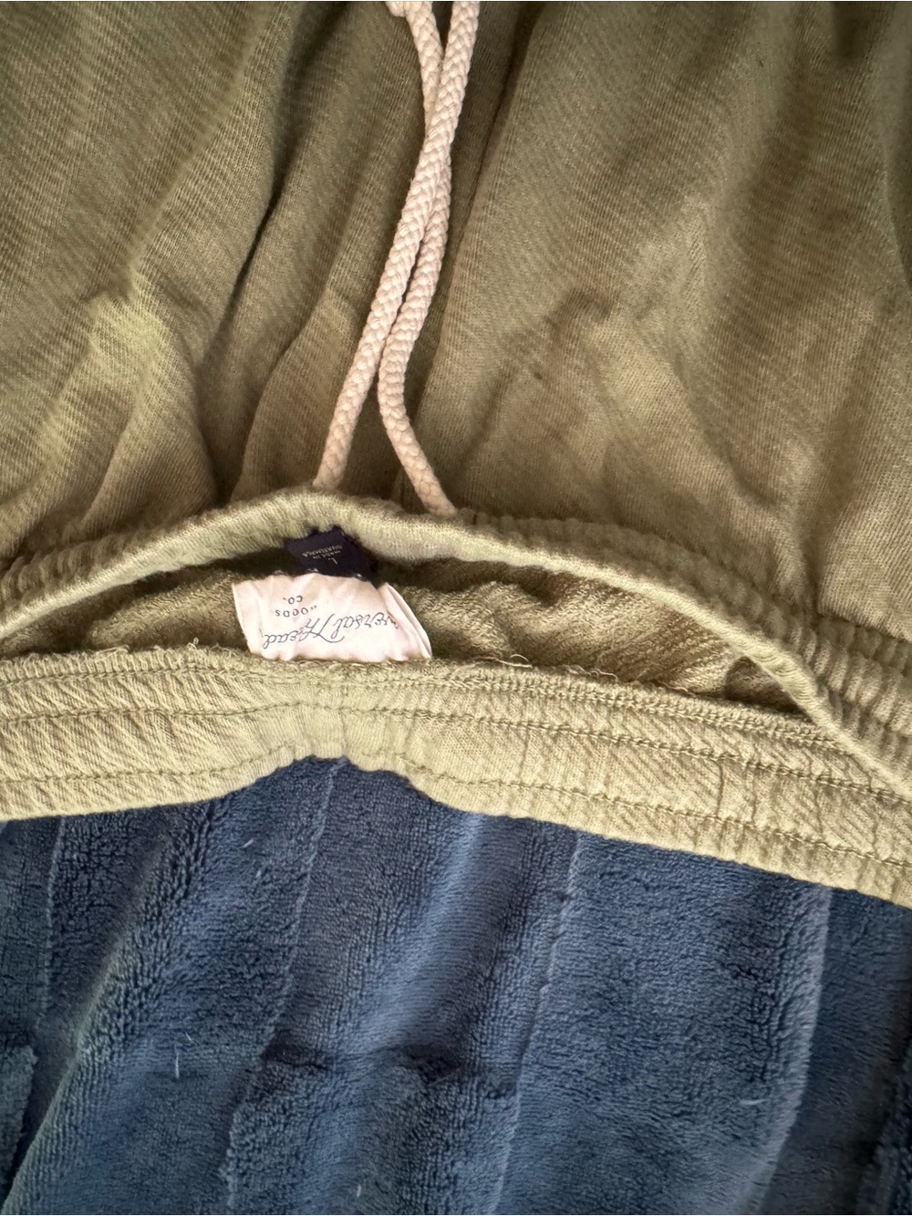 Universal Thread Olive Ribbed Lounge Top and Shorts Set - Picture 7 of 7